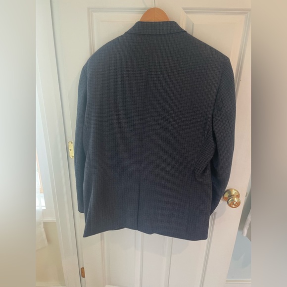 Ralph Lauren Navy-plaid blazer - Picture 2 of 3